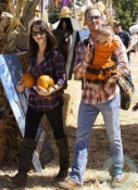 Ian and Erin Ziering with daughter Mia At Mr