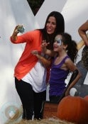 Soleil Moon Frye with daughter Poet at Mr