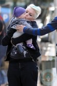 Pink (Alecia Moore) with daughter Willow