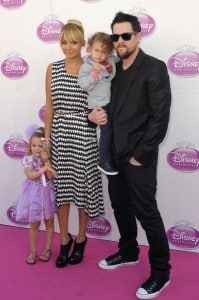 Nicole Richie attends an event officially inducting Rapunzel into the Disney Princess Court at Kensington Palace