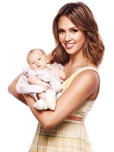 Jessica Alba with daughter Haven