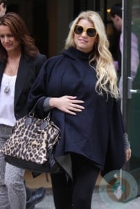 Jessica Simpson out in NYC