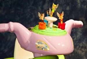 image of recalled Kiddieland Disney-branded Fairies Plastic Trikes