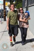 Alanis Morissette with husband Mario and son Ever