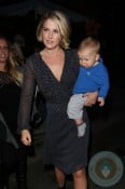 Ali Larter and son Teddy at the Harajuku Mini Collection for Target launch