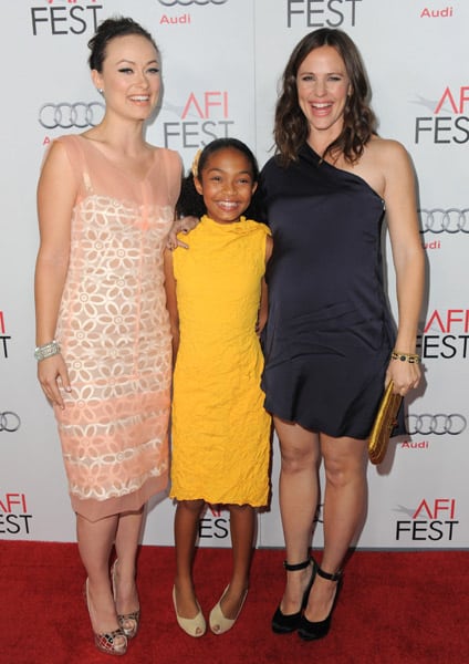 Jennifer Garner, Olivia WIlde, Yara Shahiki red carpet of Butter