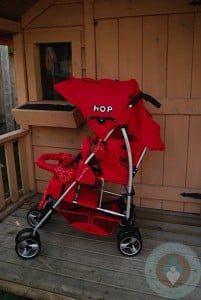 kinderwagon double stroller used