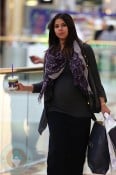 Pregnant Roselyn Sanchez out shopping