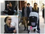 Rachel Zoe and son Skylar Berman shop in LA