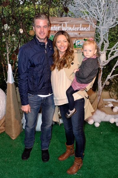 Rebecca Gayheart with Eric and Billie Dane