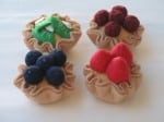 felt mini pies