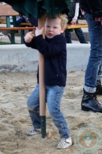 Henry Driver at the park