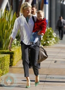 Ali Larter and her son Theodore out in LA
