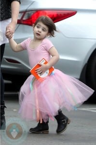 Charlotte Prinze at ballet class