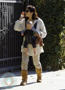 Selma Blair with son Arthur