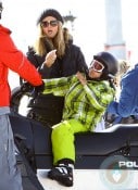 Heidi Klum and Johan Samuel in Aspen