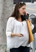 Pregnant Jennifer Garner out in LA