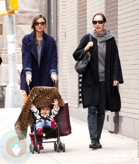 Miranda Kerr and Flynn Bloom in NYC