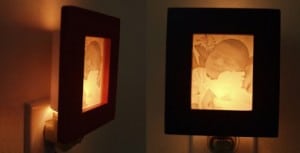 Personalized Lithophane Night Light