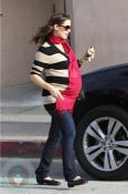 Pregnant Jennifer Garner out in LA