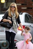 Sarah Michelle Gellar and Charlotte Prinze @ ballet class