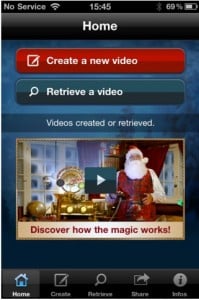 Screen Cap Magic Santa