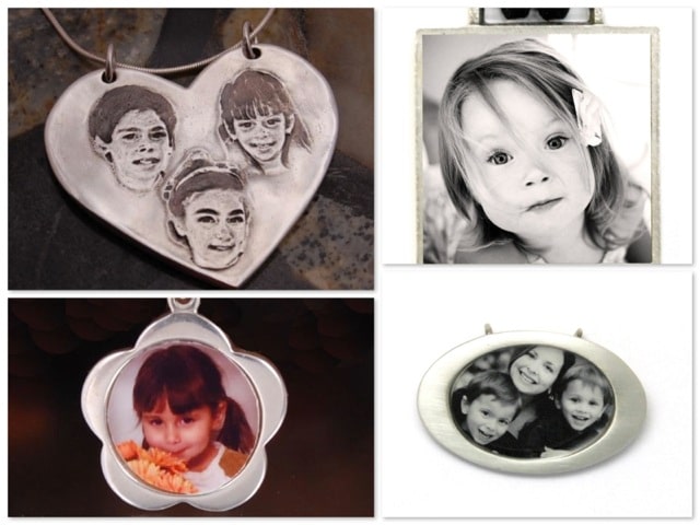 Unique photo necklaces