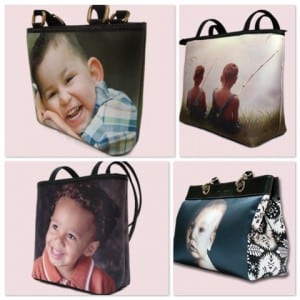 custom photo handbags