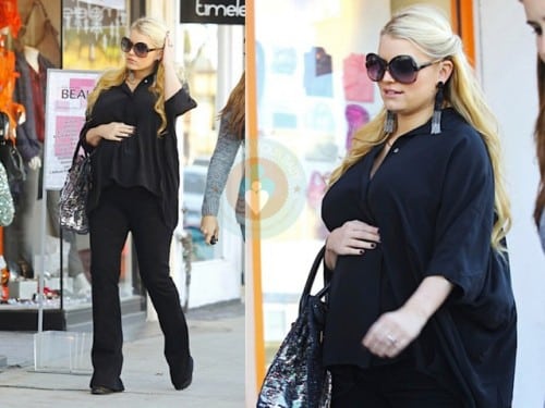 pregnant Jessica Simpson Wedding Dress Shopping