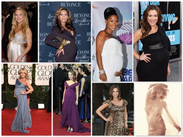 pregnant celebrities 2011