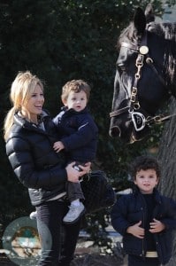 Elisabeth Hasselbeck with kids Isaiah & Taylor Hasselbeck