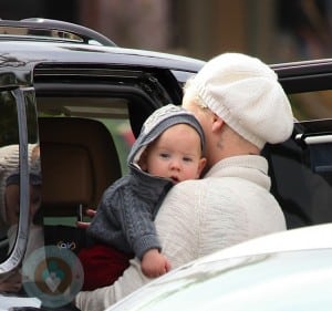 P!nk and daughter Willow At the park