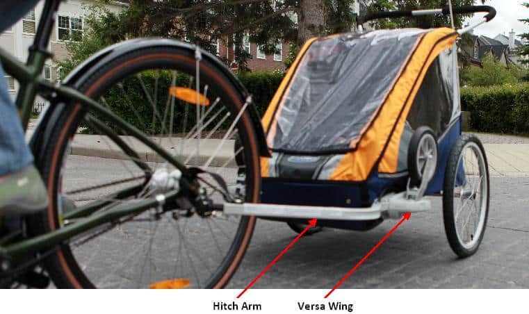 image of recalled Chariot bicycle trailer