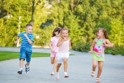 Children playing