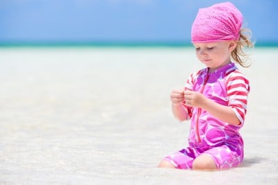 Child at the Beach