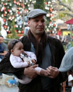 Billy Zane with daughter Eva-Katerina at the Grove