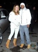 Nick Cannon and Mariah Carey on NYE