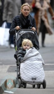 Naomi Watts out with her son Samuel Kai Schreiber in NYC