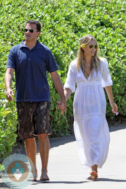 Molly Sims and Scott Stuber in Hawaii