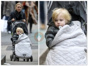 Naomi Watts with Sammy in NYC