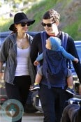 Orlando Bloom and Miranda Kerr Hike with Flynn