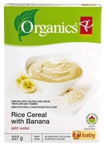 Recalled President's Choice Organics cereal -2