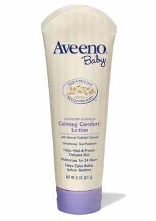 Recall Aveeno Baby Calming Comfort Lotion