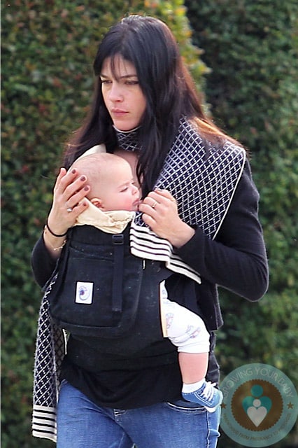 Selma Blair with her son Arthur out in LA