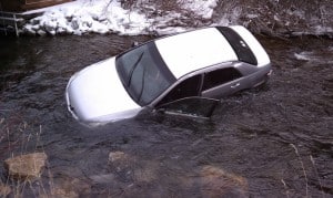 Car Crash in Logan Canyon, Utah