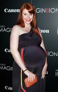 pregnant Bryce Dallas Howard