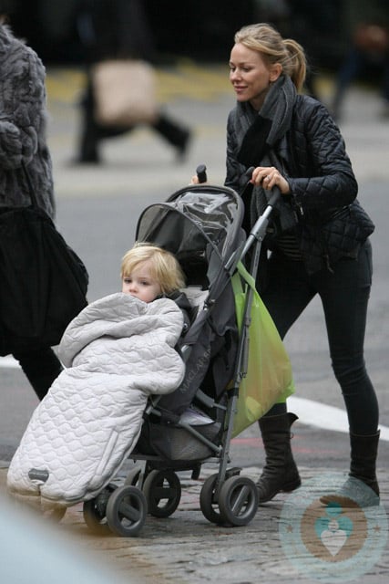 Naomi Watts out with her son Samuel Kai Schreiber in NYC