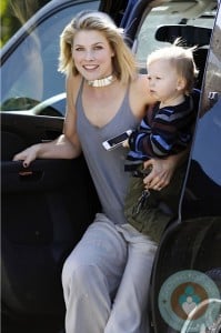 Ali Larter And Theodore Head To A Playdate in LA 3