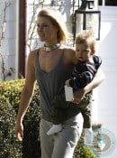 Ali Larter and son Theodore out in LA