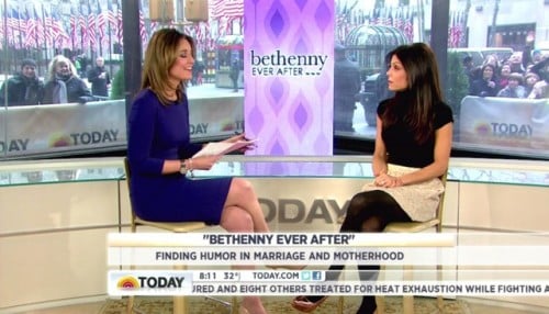 Bethenny Frankel on the Today's Show
